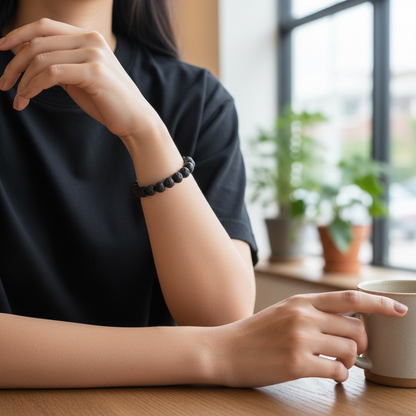 熔岩石串珠手鍊