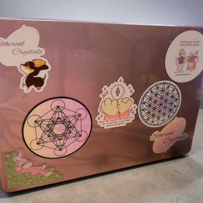 UV DTF Flower of Life Sticker