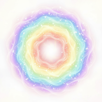 can the background and the color waves all be brighter, softer, and more baby colors